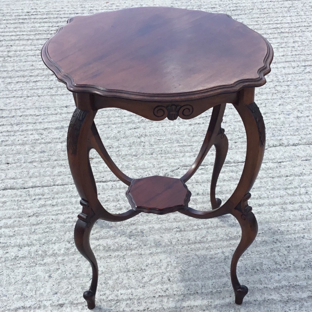 Fine Quality Edwardian Lamp or Centre Table 