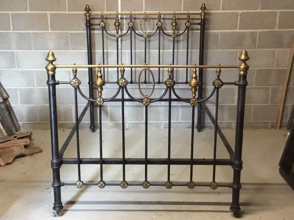Victorian Brass & Iron Double Bed