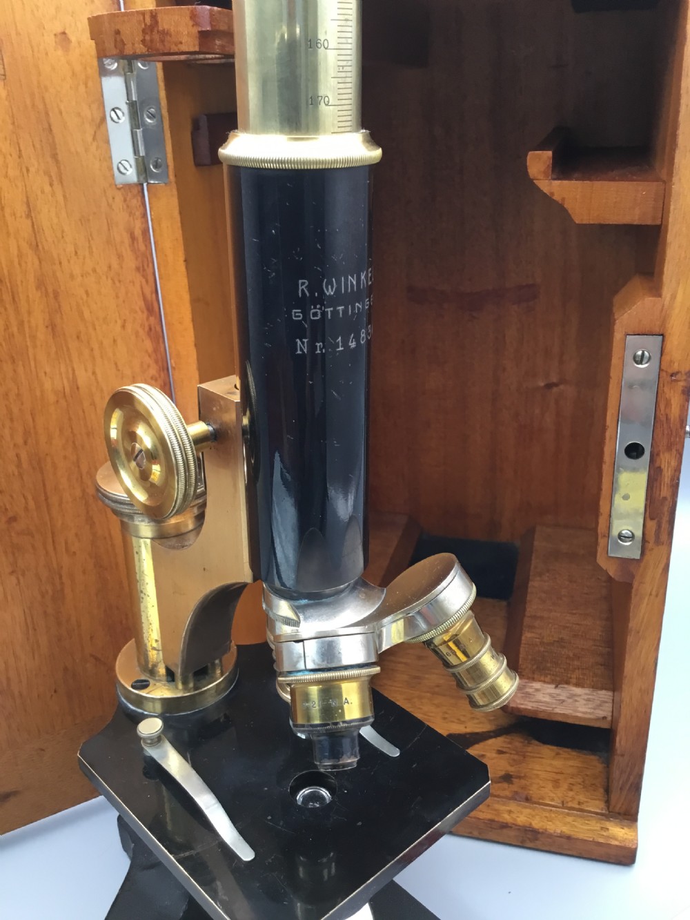 Winkel Gottingen Microscope No. 14834 View VI