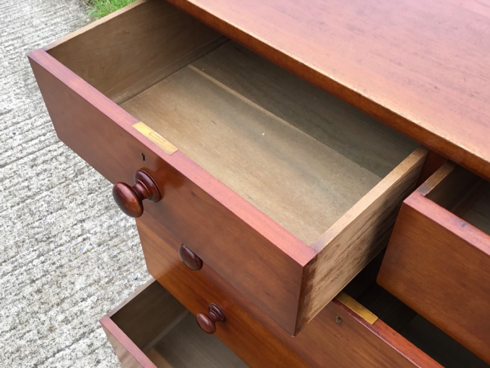 Smart Victorian Mahogany Chest of Drawers View VII