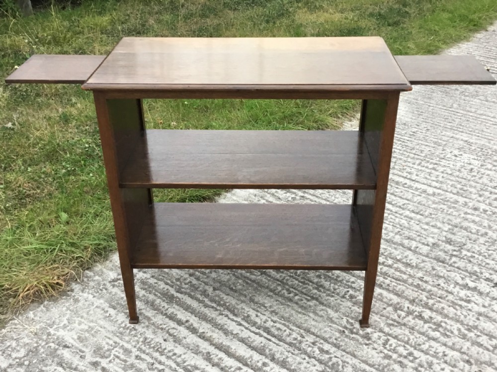 Arts & Crafts Bookcase with Lamp Slides View II