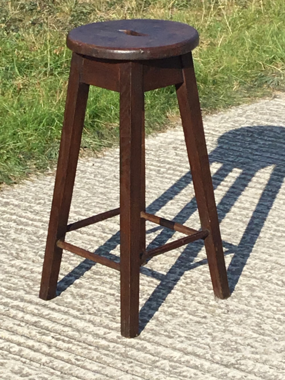 Oak & Elm Country Stool. View III