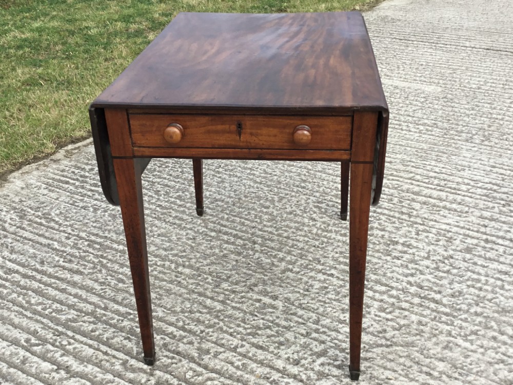 Georgian Mahogany Pembroke Table  View III