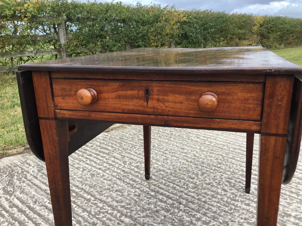 Georgian Mahogany Pembroke Table  View VI