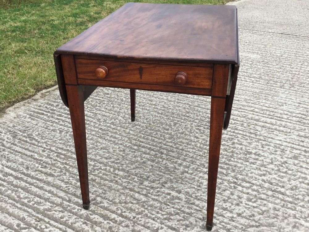Georgian Mahogany Pembroke Table  View VII