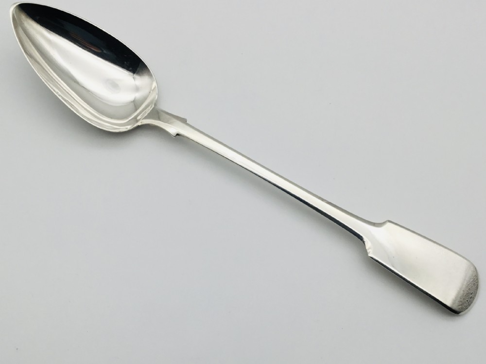 George III Exeter Assay Silver Basting Spoon 1819