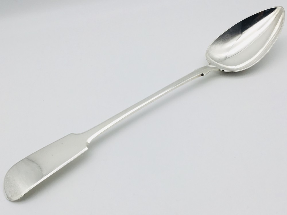 George III Exeter Assay Silver Basting Spoon 1819 View IV