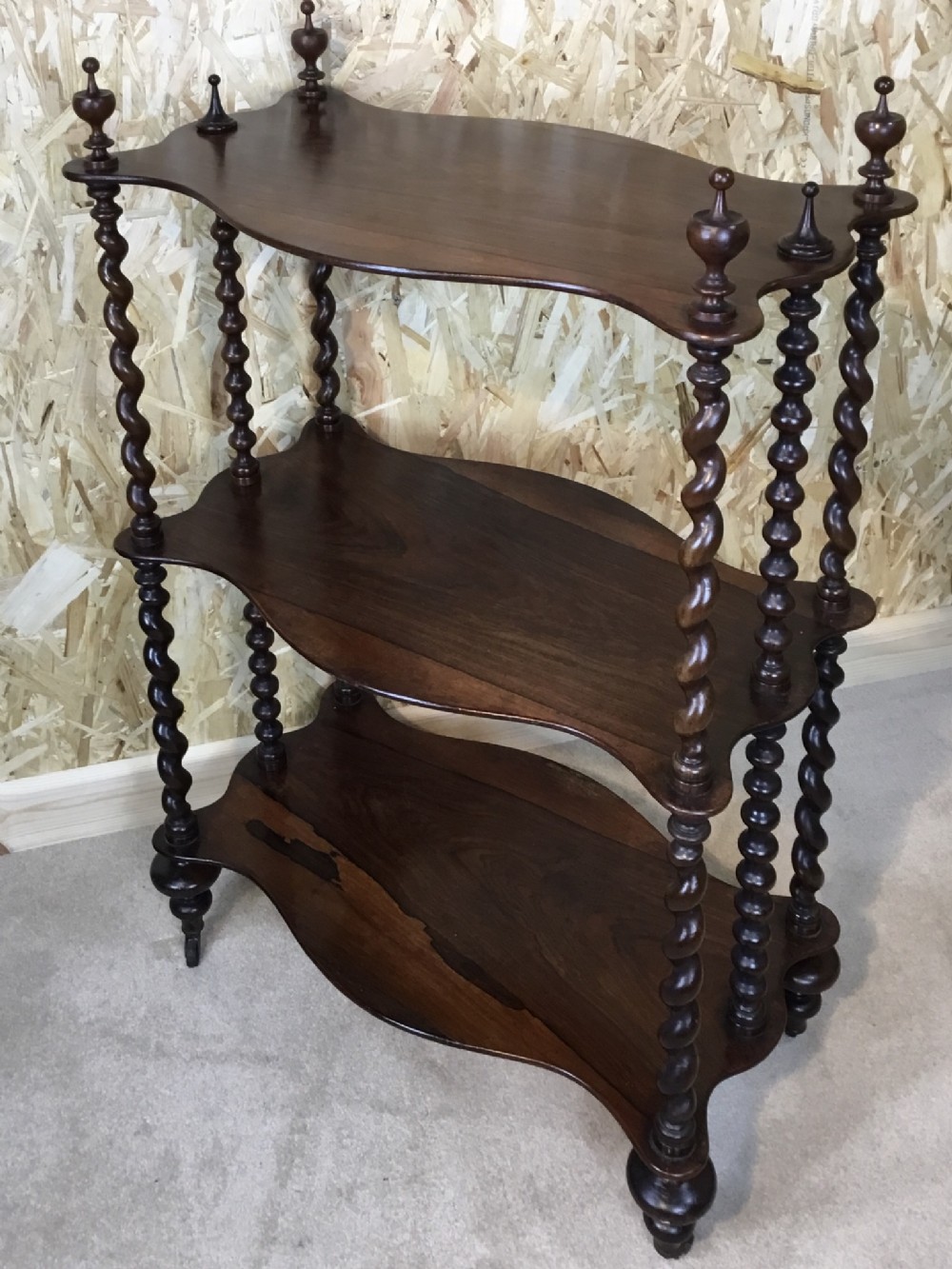 Beautiful Etagere in Rosewood 