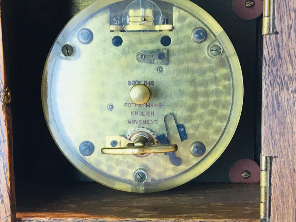 Arts & Crafts Rotherham’s 8 Day Mantle Clock View II