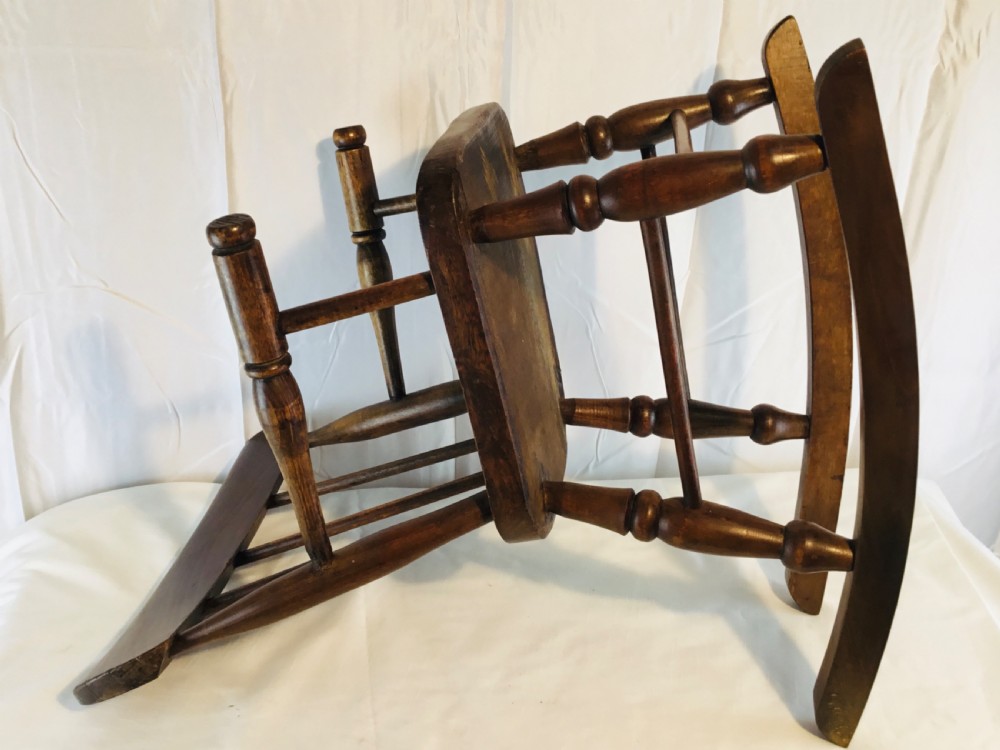 19th Century Childs Rocking chair View VIII