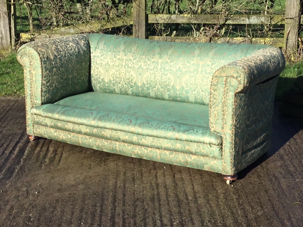 Victorian Chesterfield Settee for Restoration 