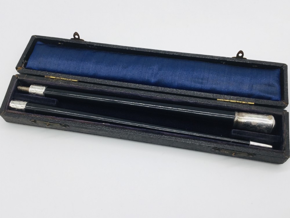 Cased Presentation Ebony Conductors Baton 1926 View III