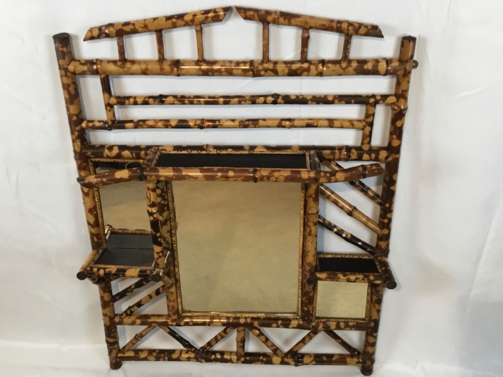 Victorian Bamboo Overmantel  View II
