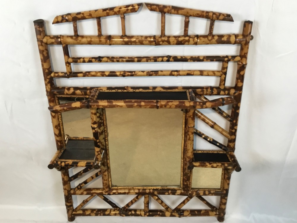 Victorian Bamboo Overmantel  View III