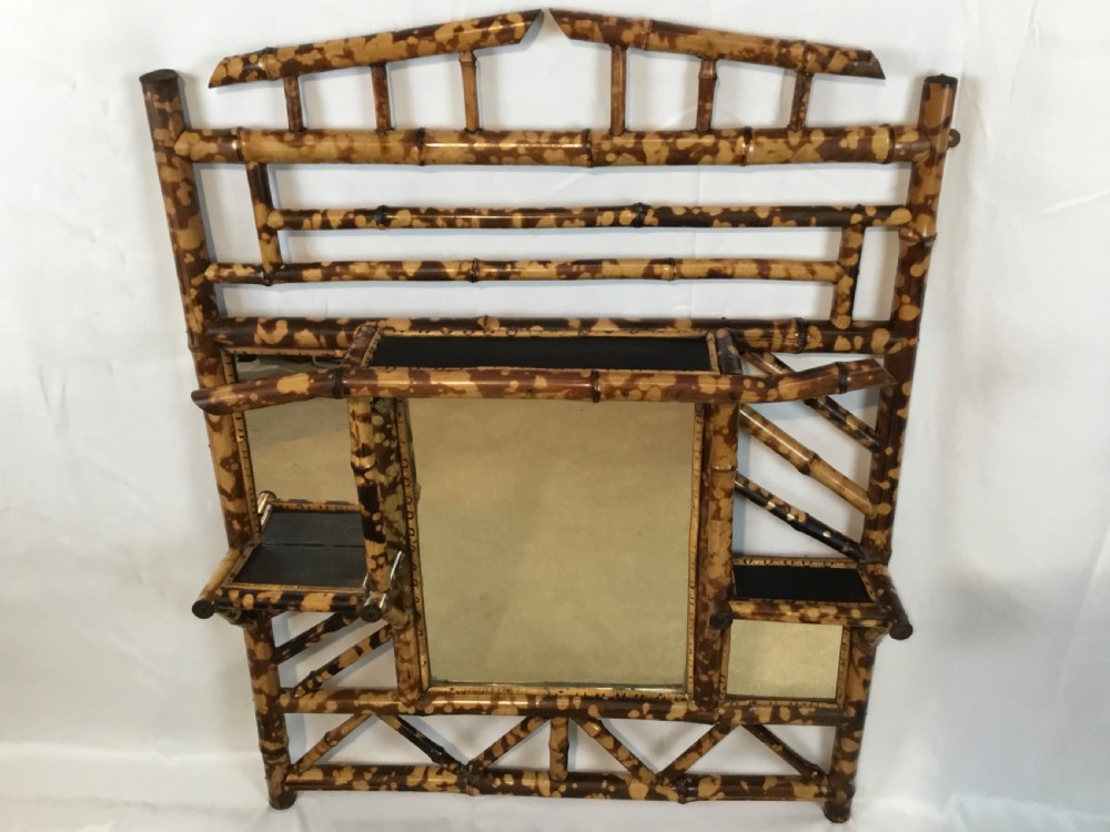 Victorian Bamboo Overmantel  View IV