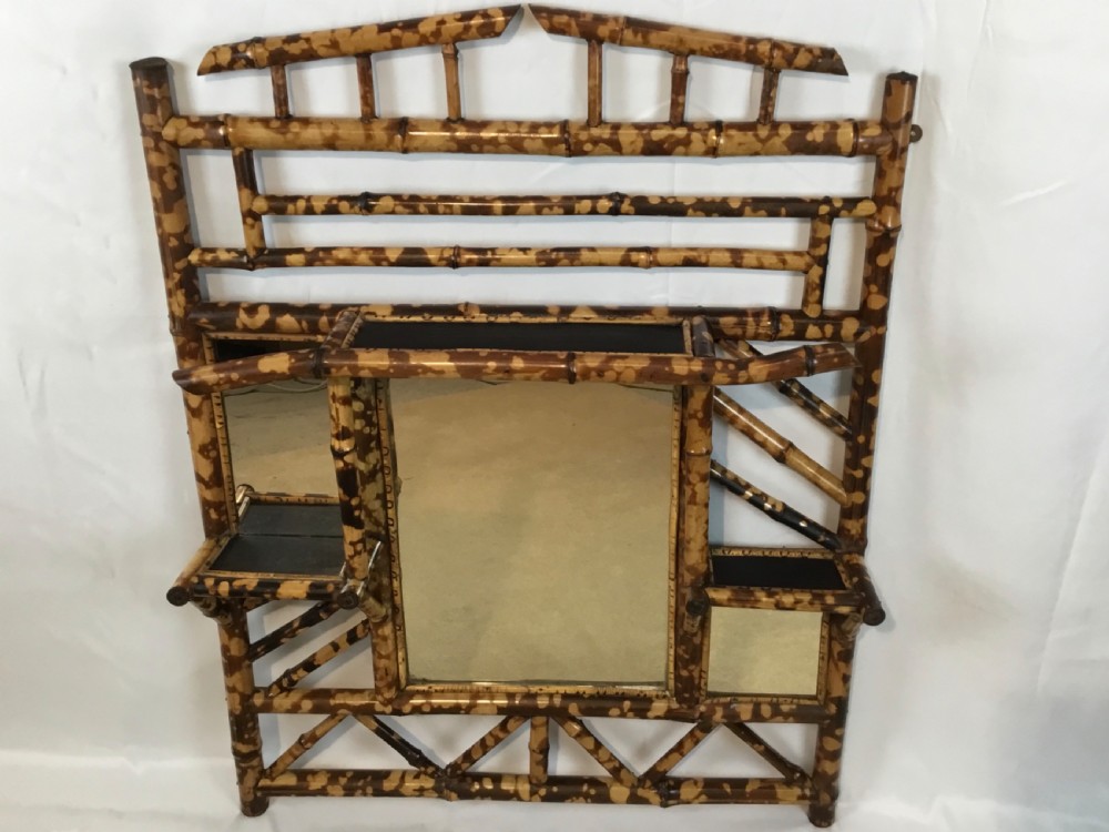 Victorian Bamboo Overmantel  View V