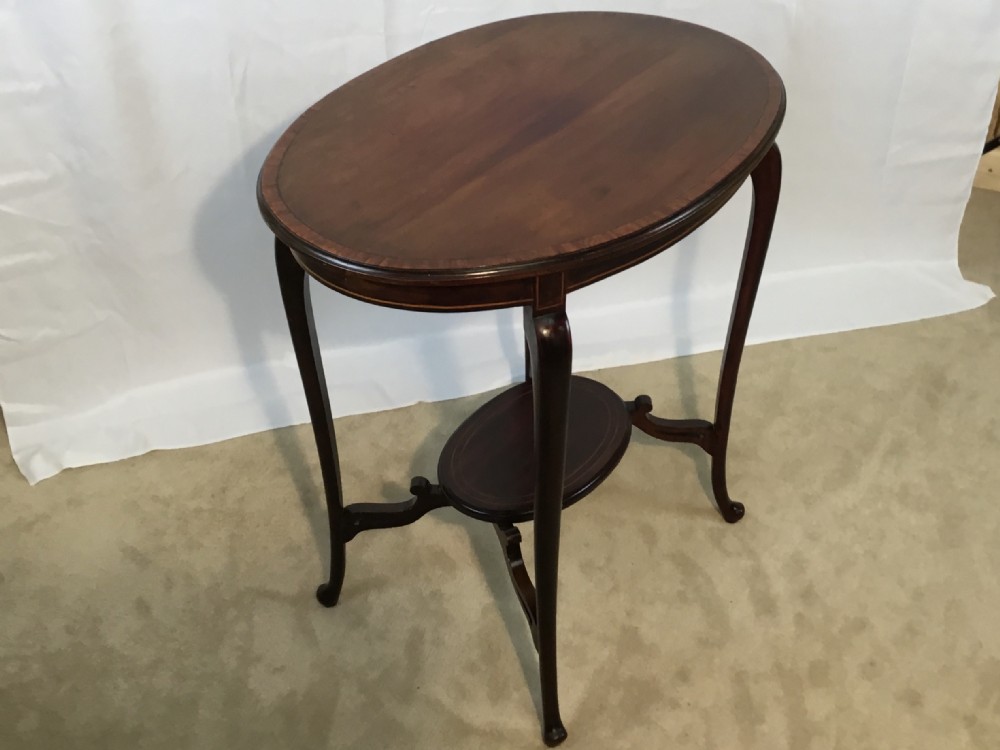 Edwardian Inlaid Occasional Table