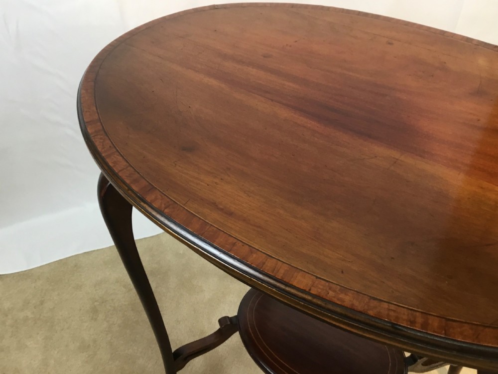 Edwardian Inlaid Occasional Table View V