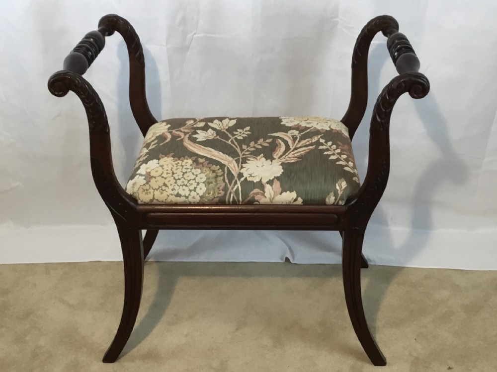 Regency Music or Dressing Stool