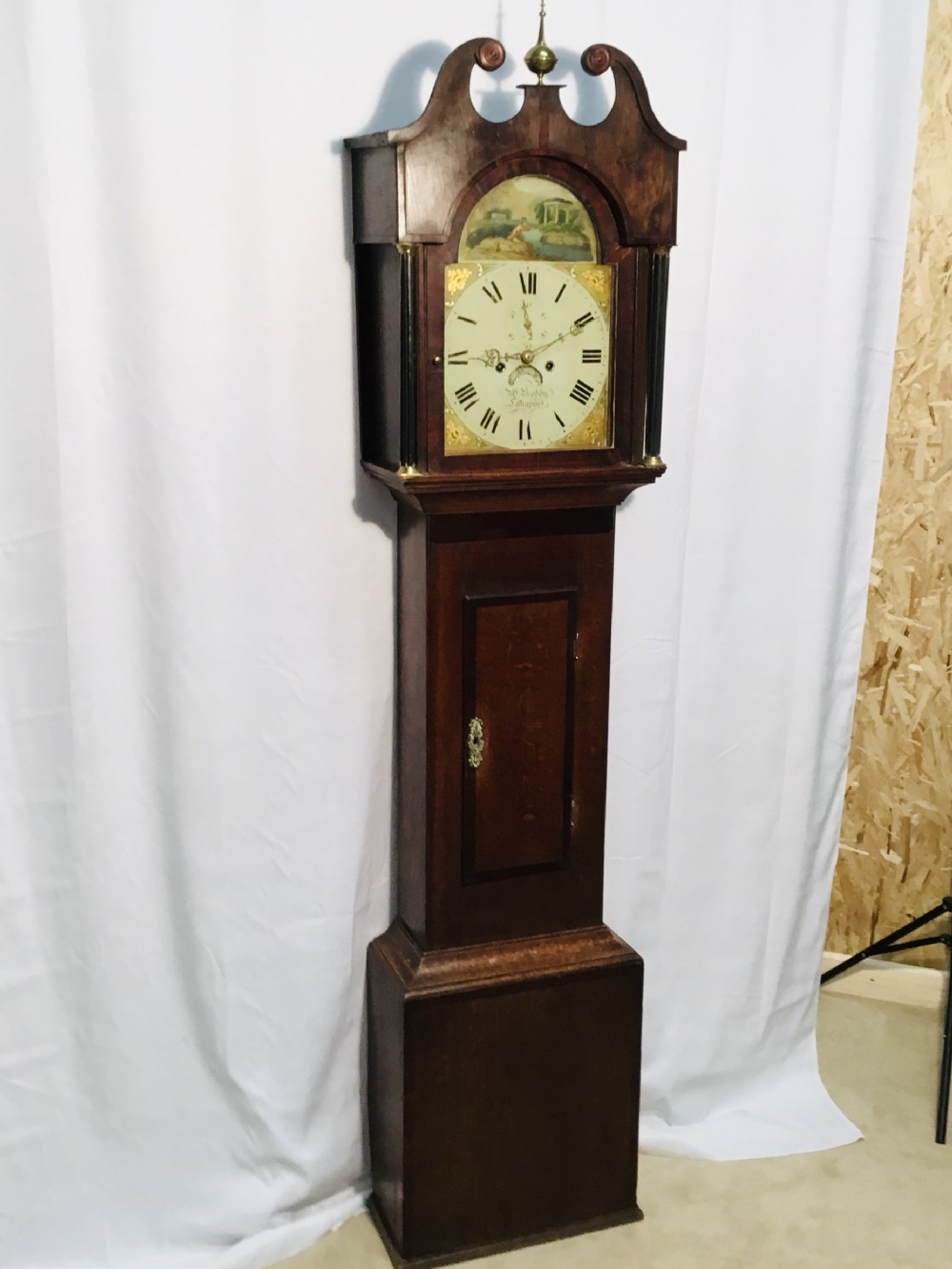 Somerset Country Longcase Clock by W Preddy, 1830.