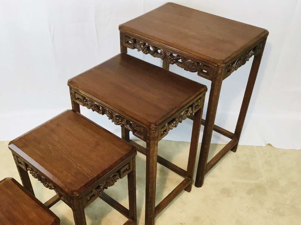Chinese Quartetto Table Nest View IV