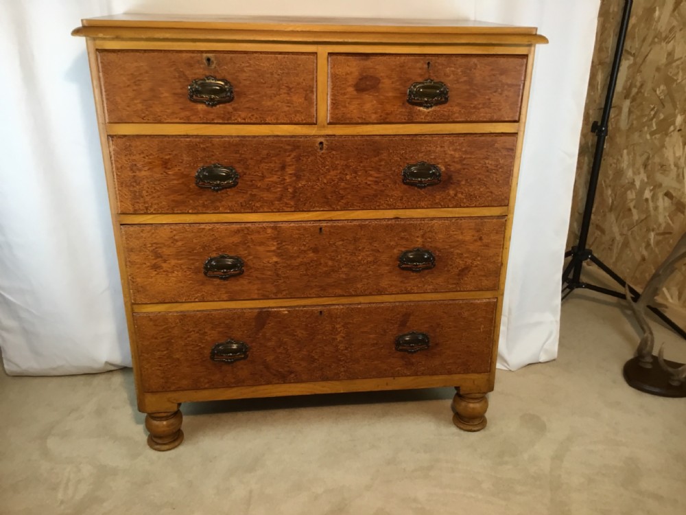 Victorian Painted Pine Chest of Drawers View VII