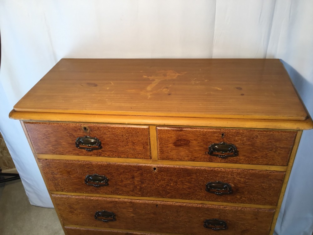 Victorian Painted Pine Chest of Drawers View X