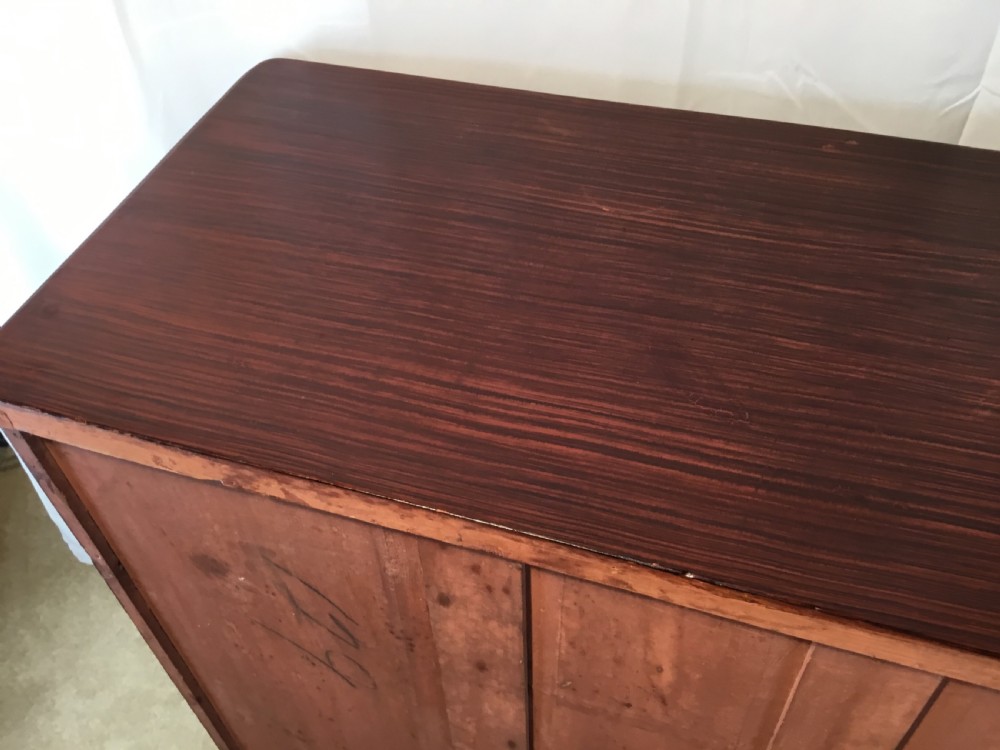 Smart Original Victorian Pine Chest of Drawers  View XIV