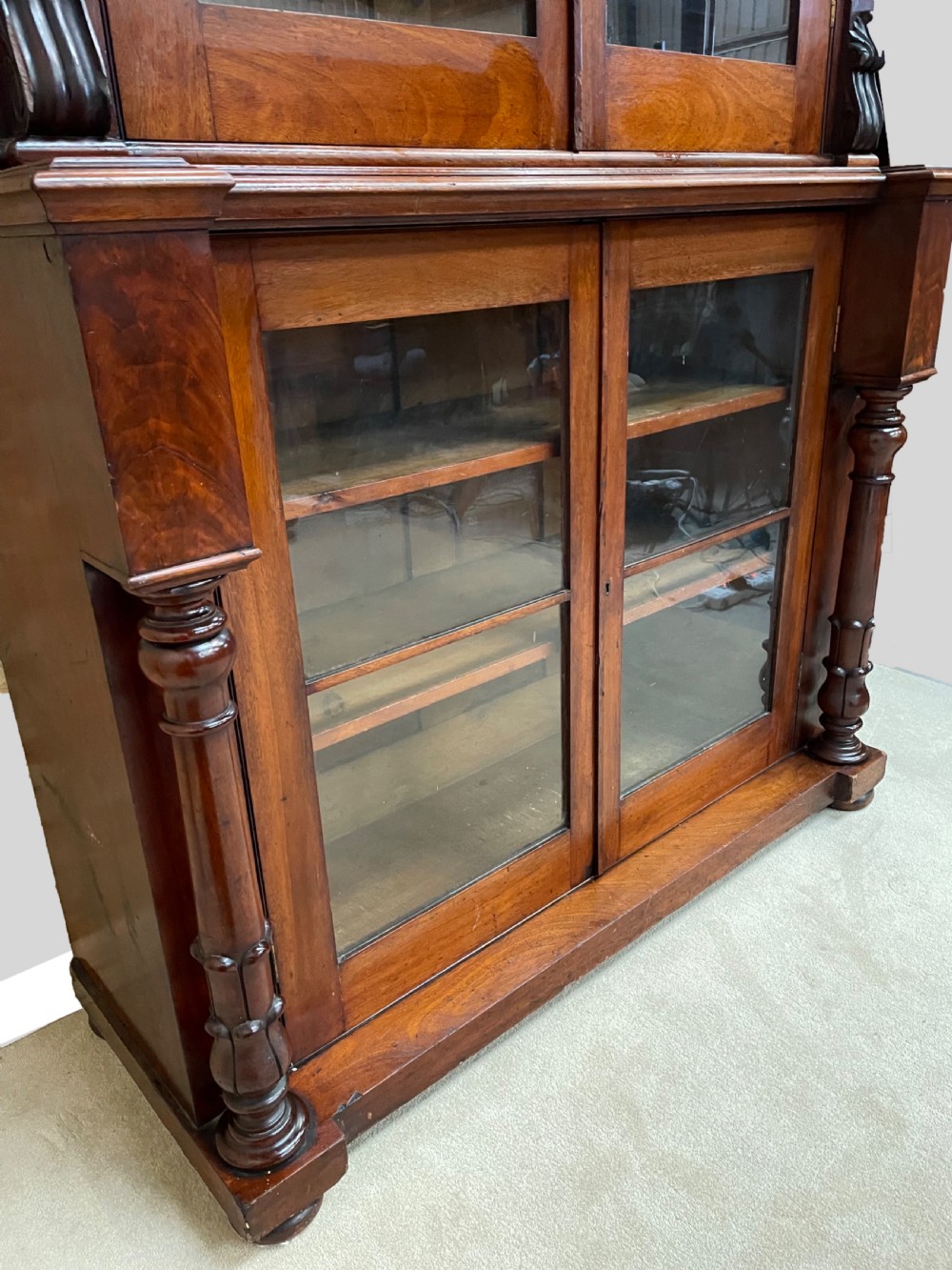 Fabulous Tall Gentleman’s Library Bookcase  View II