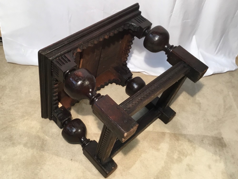 Flemish Oak Lamp/Coffee Table View VII