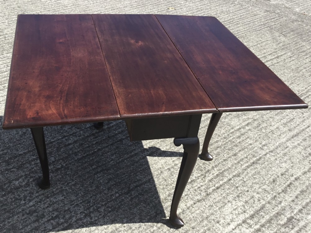 Georgian Pad Foot Mahogany Sutherland Table  View XI