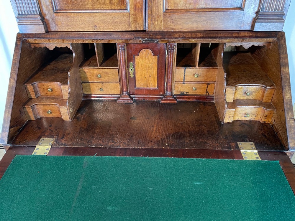 Georgian Cupboard Bureau Bookcase View V