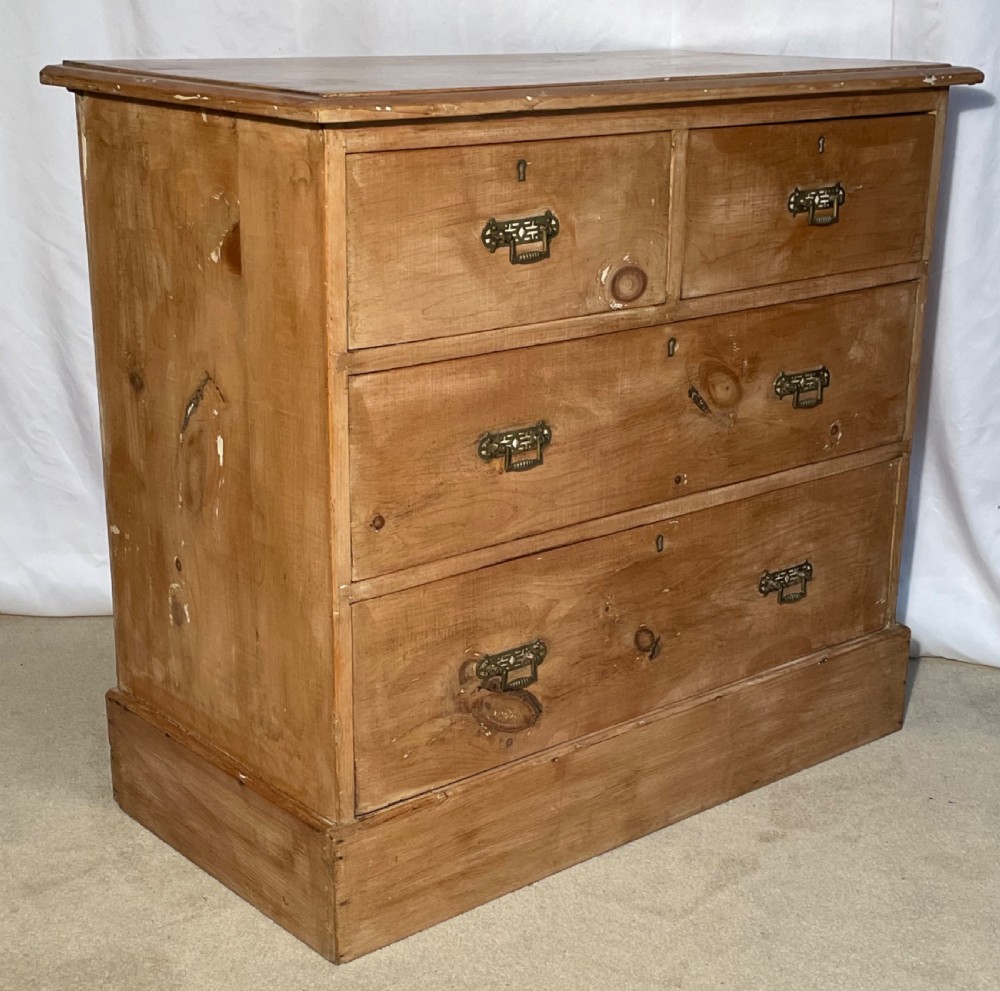 Victorian Pine Chest of Drawers  View II