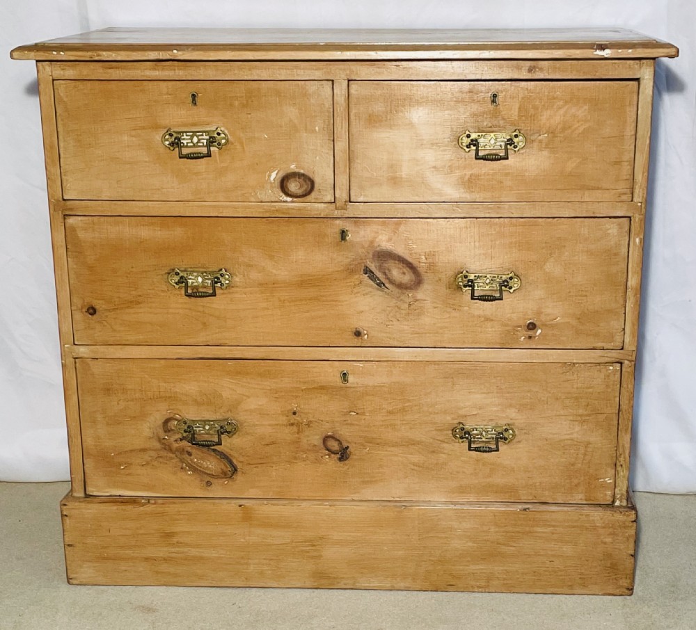 Victorian Pine Chest of Drawers 