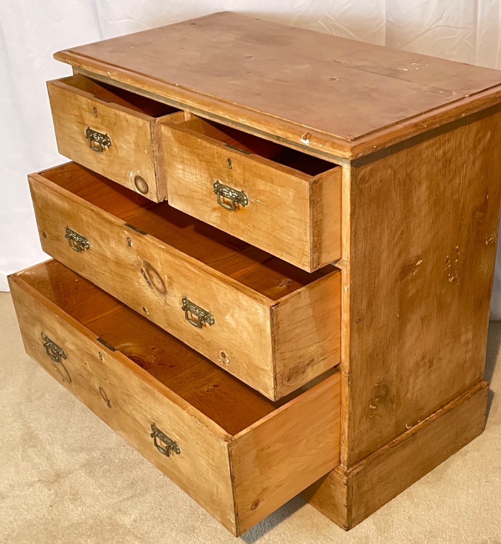 Victorian Pine Chest of Drawers  View VII