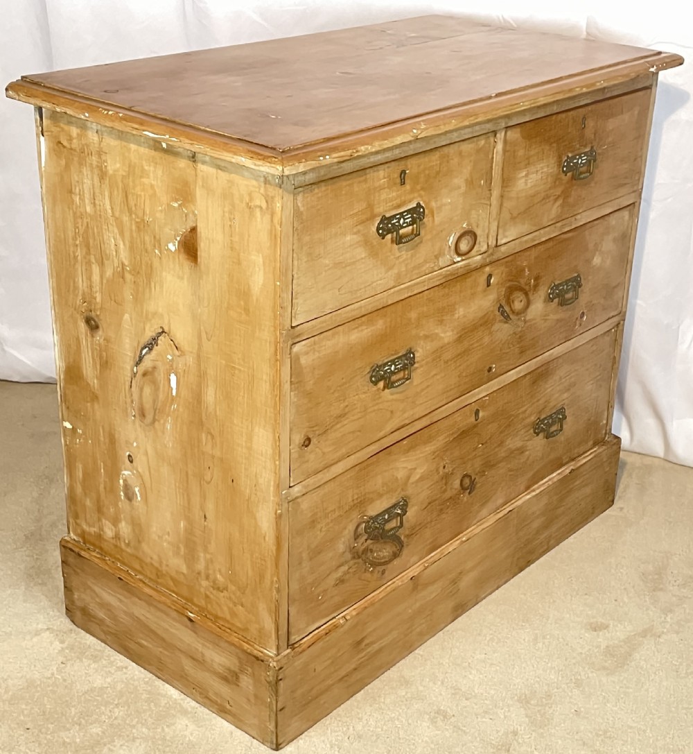 Victorian Pine Chest of Drawers  View IX