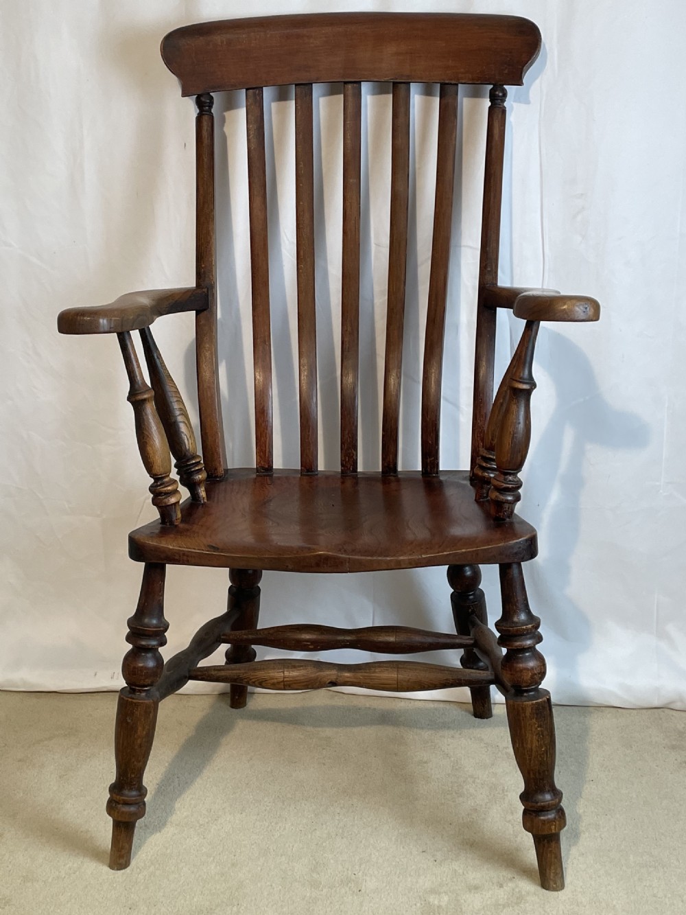 Superb Windsor Lath Back Country Chair View VII