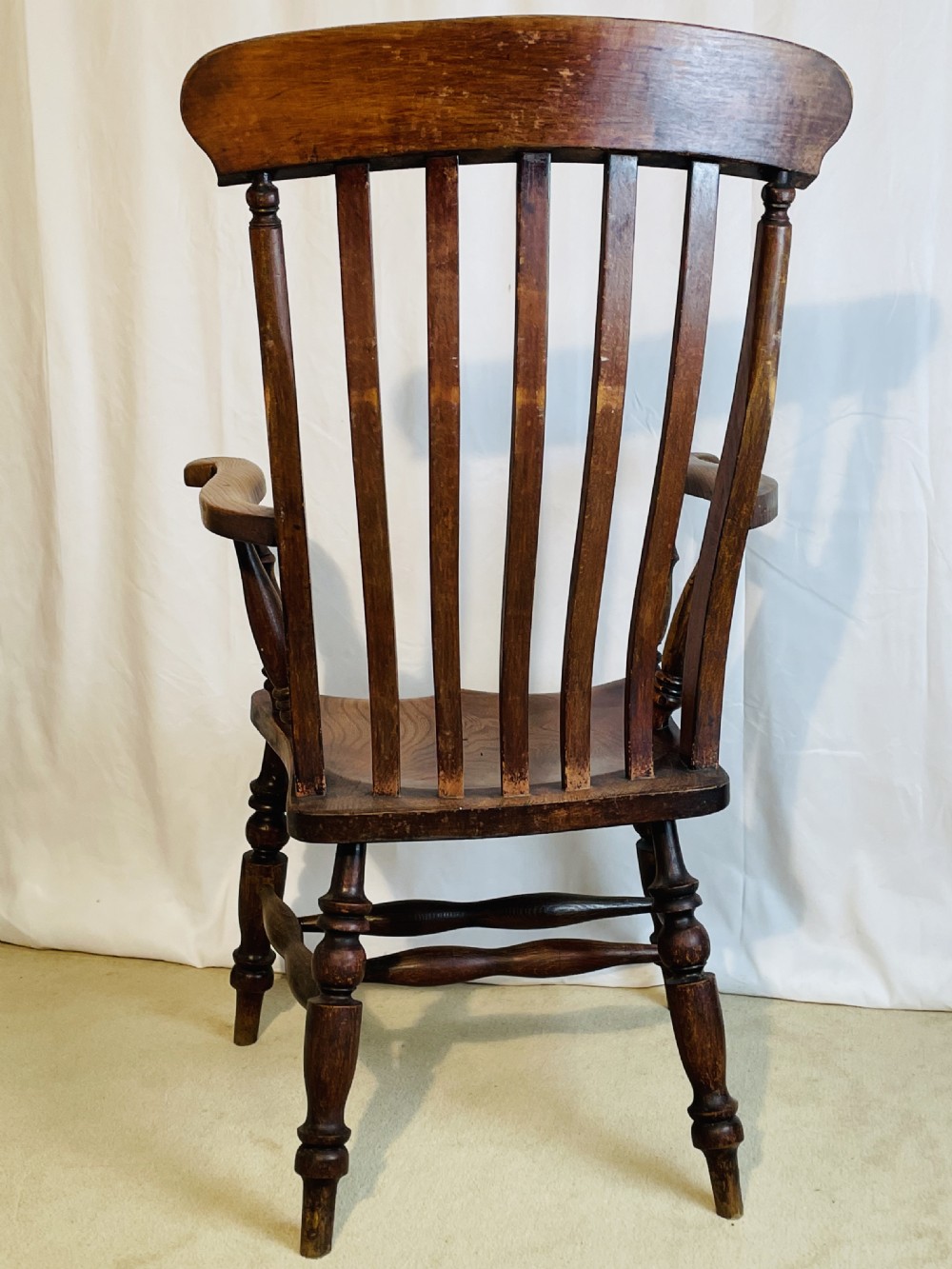 Superb Windsor Lath Back Country Chair View XII