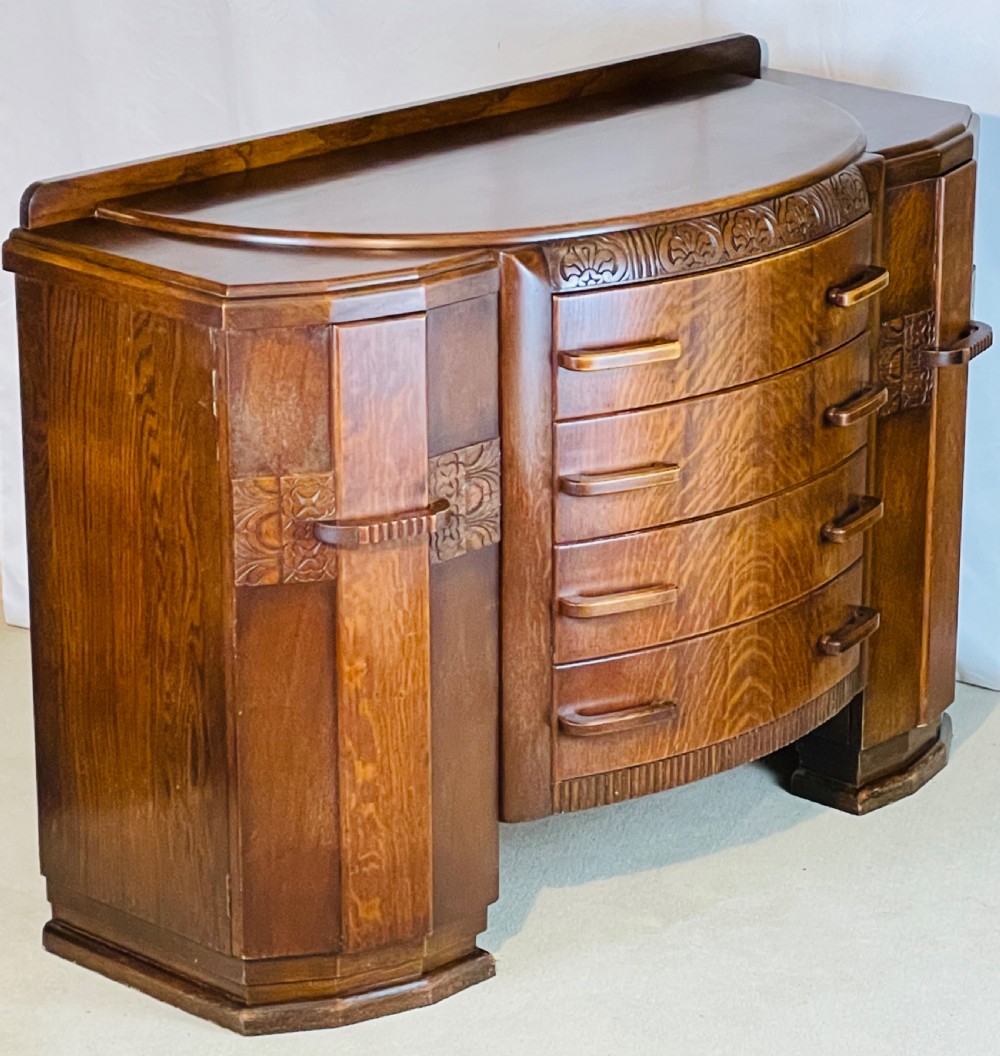 Substantial Quality Oak Sideboard 1920’s