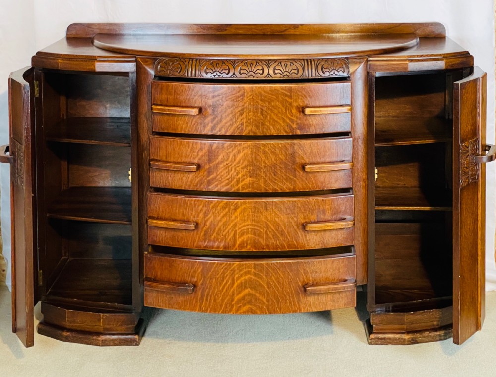 Substantial Quality Oak Sideboard 1920’s View II