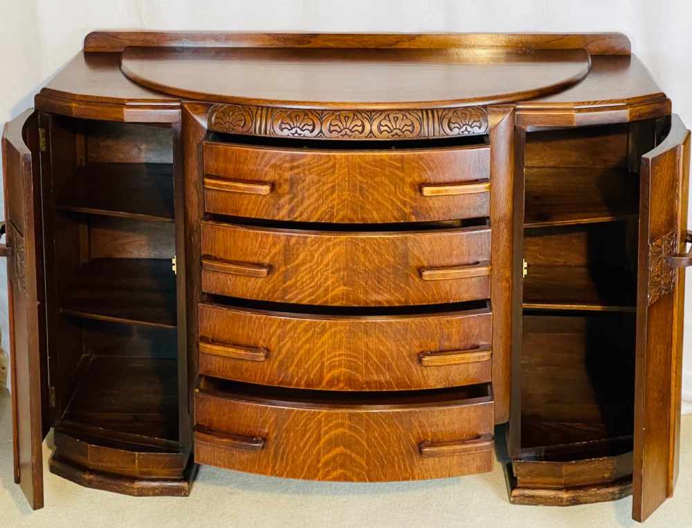 Substantial Quality Oak Sideboard 1920’s View XII