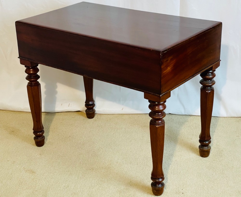 Quality Early Victorian Mahogany Stool Bidet View XII
