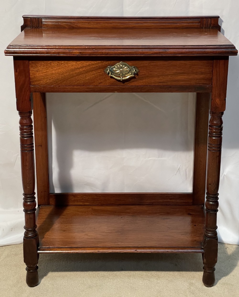 Lamp Table with Drawer  View X