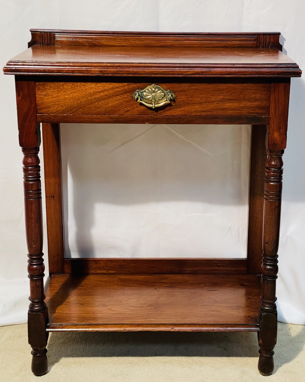 Lamp Table with Drawer  View XI