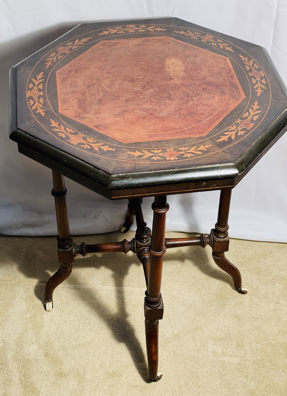 Victorian Inlaid Occasional Table