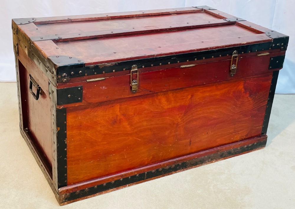 The Marshall Zinc Lined Campaign Trunk View VI