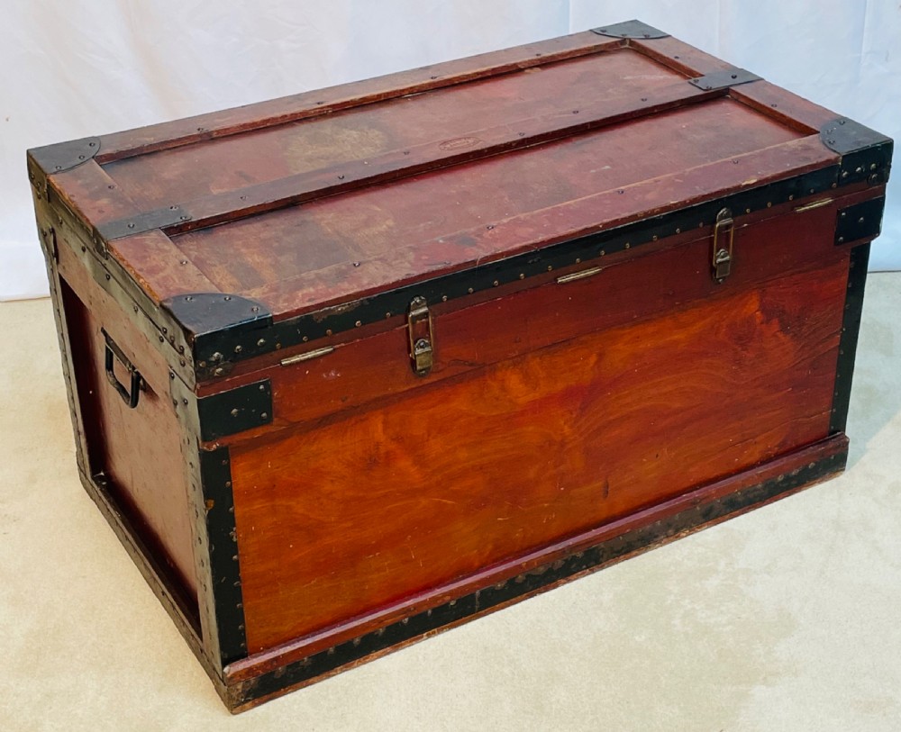 The Marshall Zinc Lined Campaign Trunk View VII