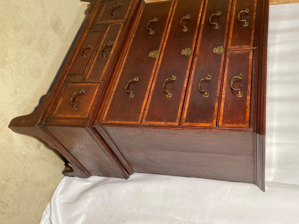 18th Century Oak Chest of Drawers on Stand. View V