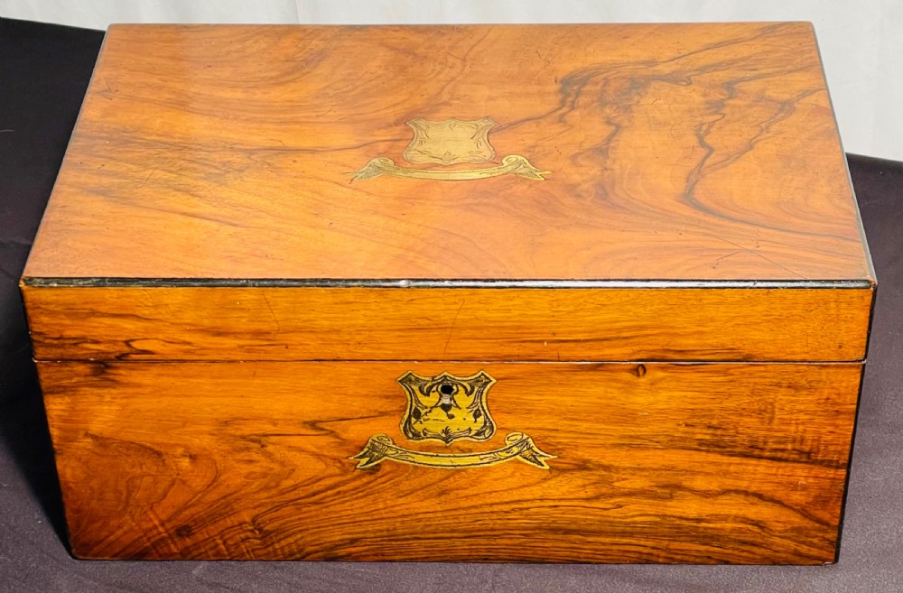 Victorian Walnut Travelling Lap Desk View III