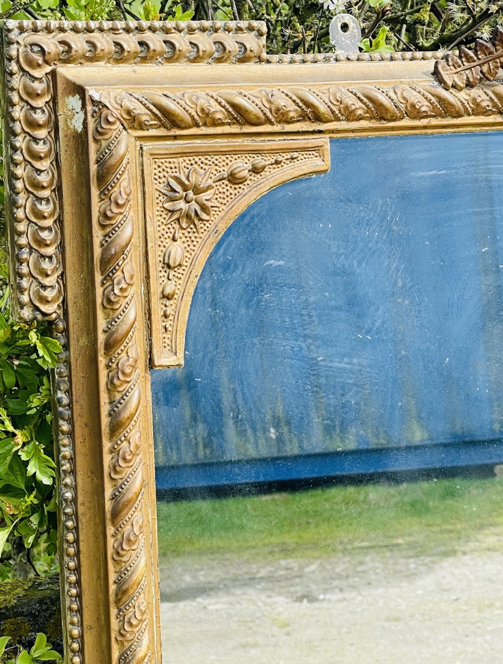 Large Gilt Overmantel Mirror View V